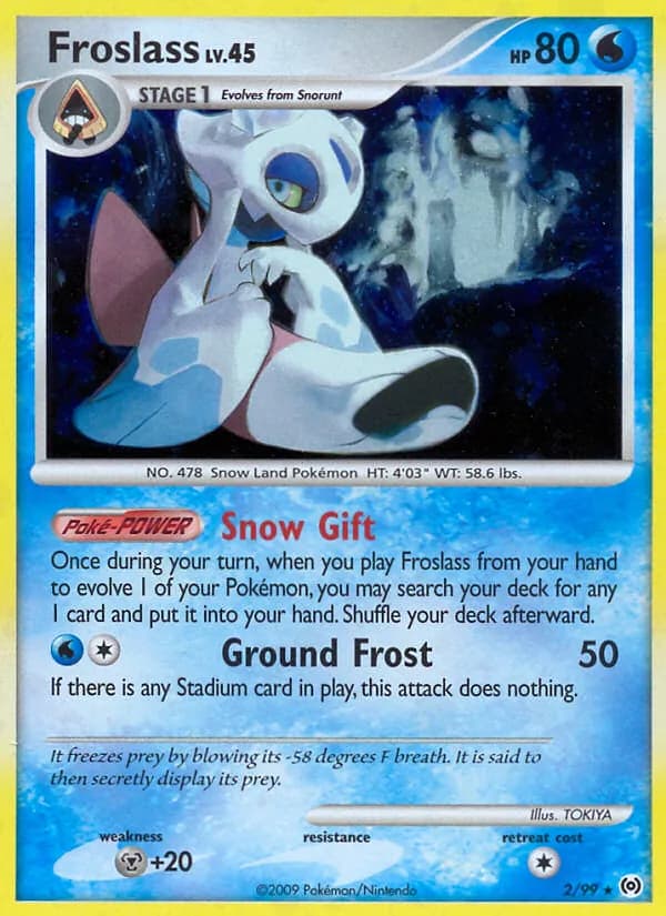Froslass 2/99, Arceus