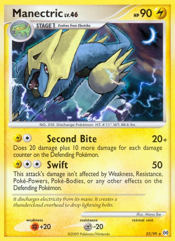 Manectric 22/99, Arceus