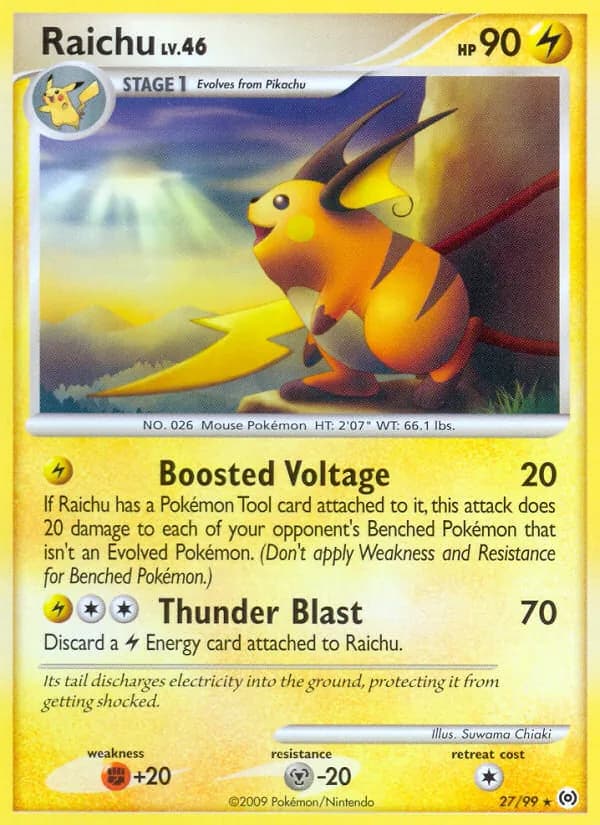 Raichu 27/99, Arceus
