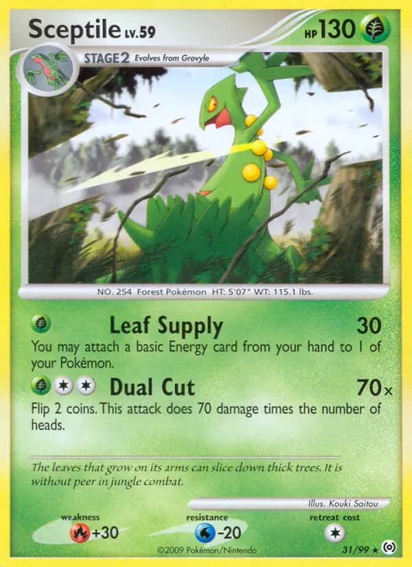 Sceptile 31/99, Arceus