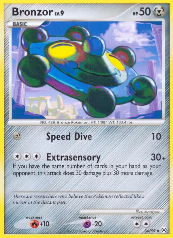 Bronzor 34/99, Arceus