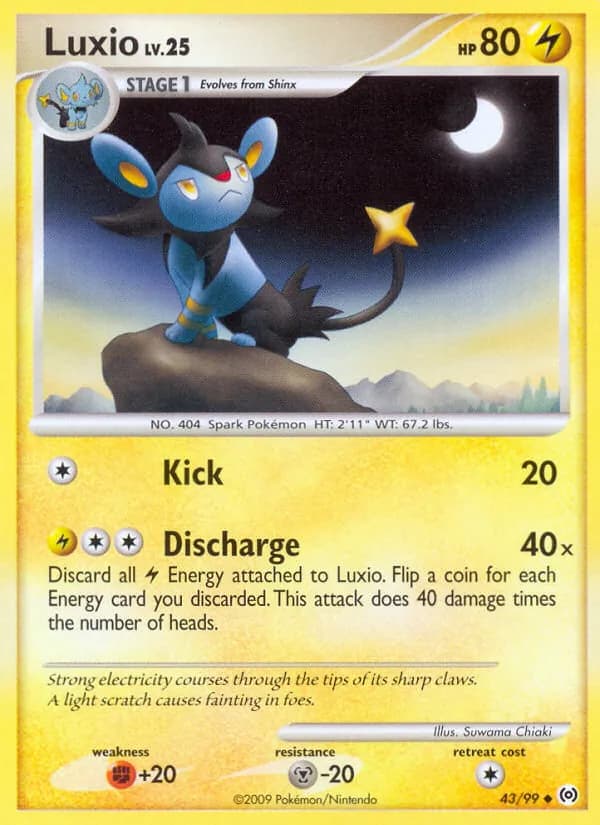 Luxio 43/99, Arceus