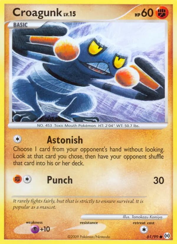 Croagunk 61/99, Arceus