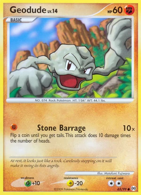 Geodude 65/99, Arceus