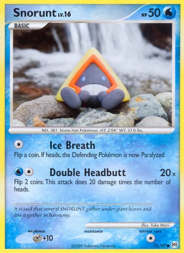 Snorunt 75/99, Arceus