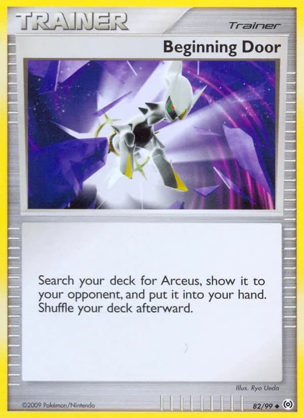 Beginning Door 82/99, Arceus