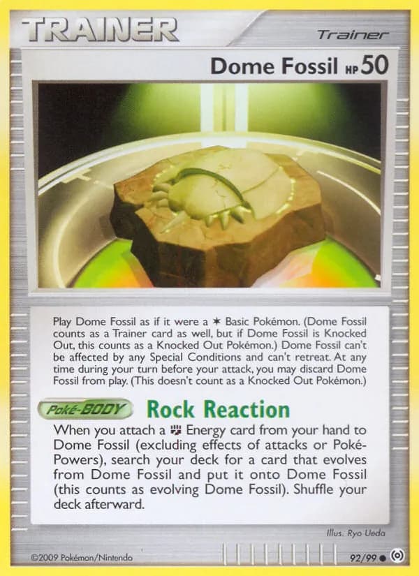 Dome Fossil 92/99, Arceus