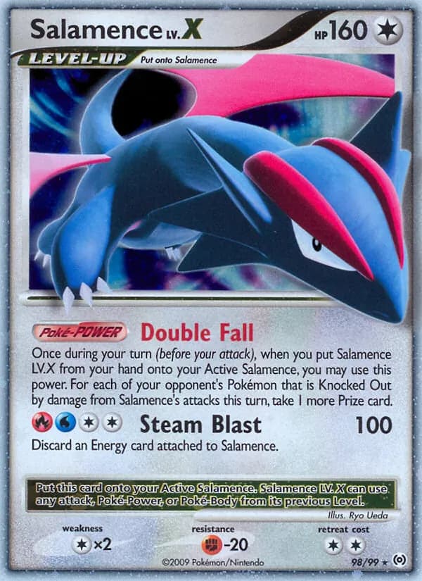 Salamence LV.X 98/99, Arceus