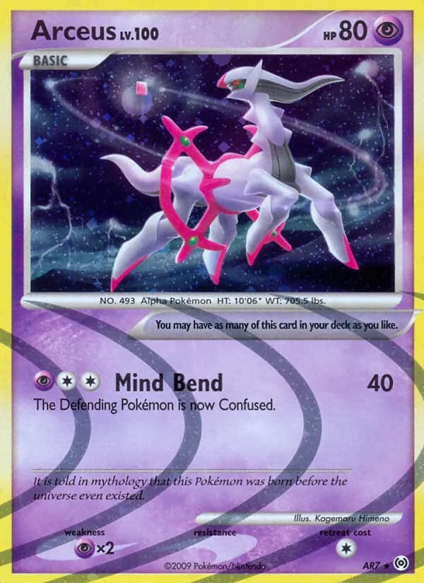 Arceus AR7/99, Arceus