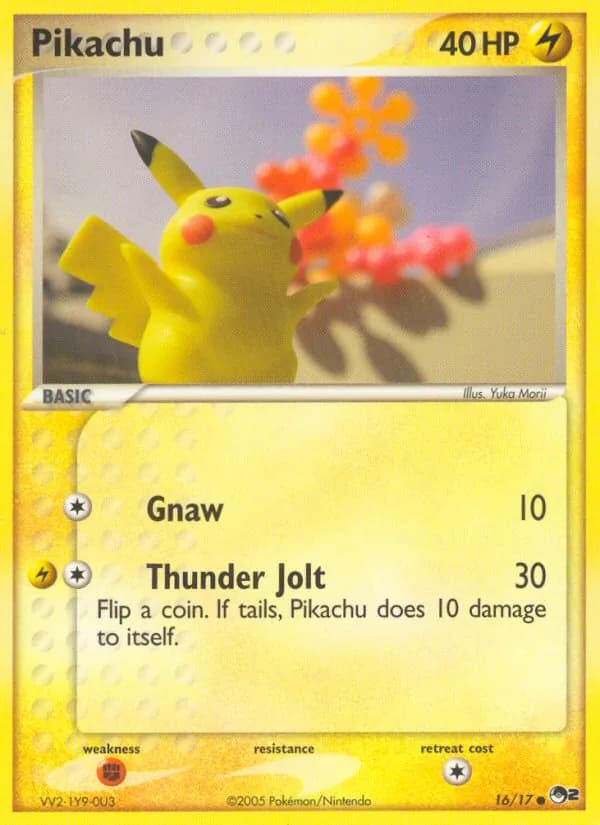 Pikachu 16/17, POP Series 2
