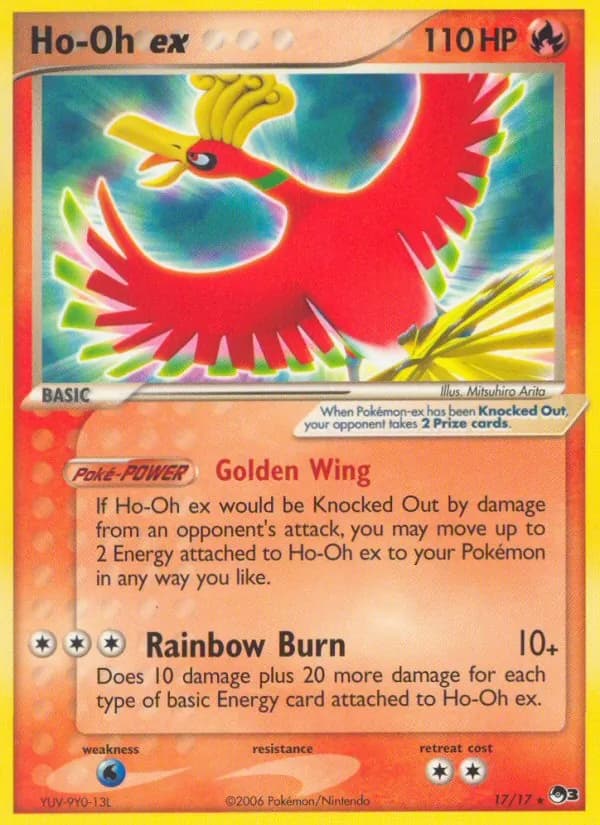 Ho-Oh ex 17/17, POP Series 3