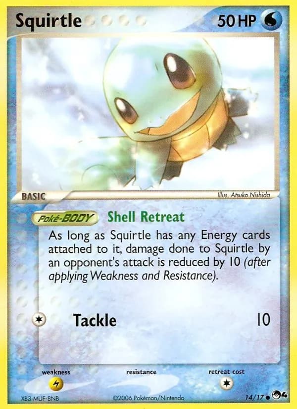 Squirtle 14/17, POP Series 4