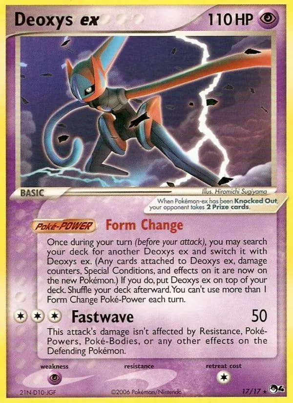 Deoxys ex 17/17