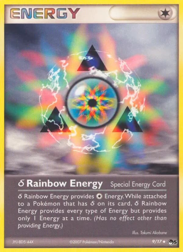 δ Rainbow Energy 9/17, POP Series 5