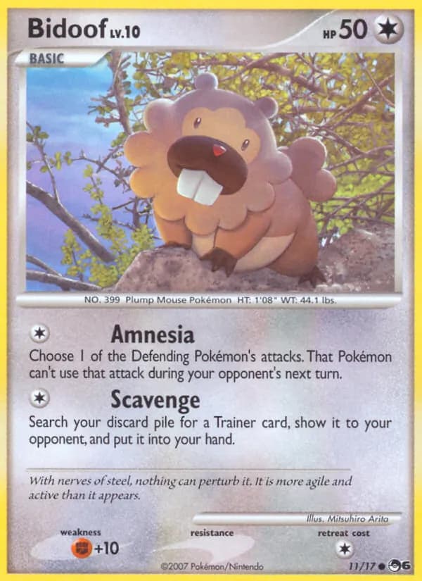 Bidoof 11/17