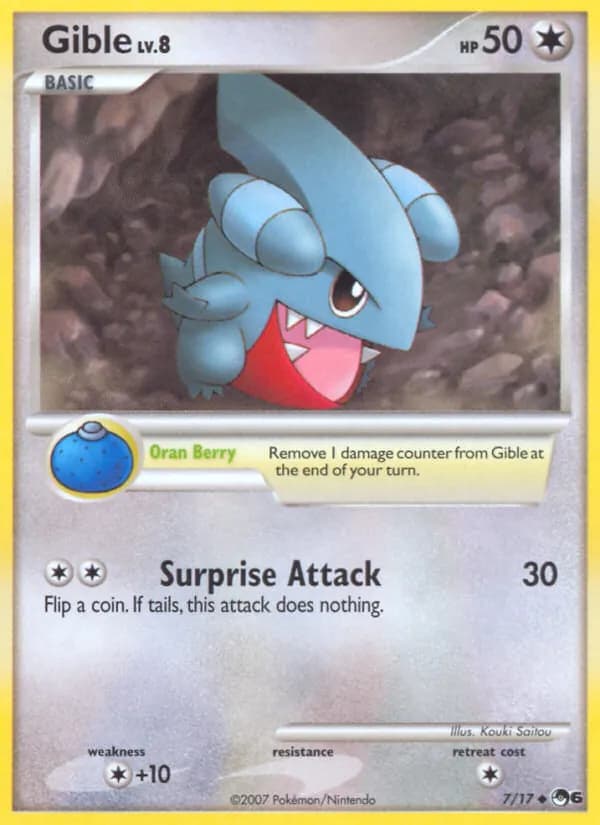 Gible 7/17, POP Series 6