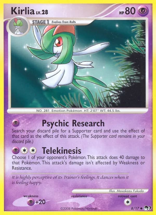 Kirlia 8/17, POP Series 7