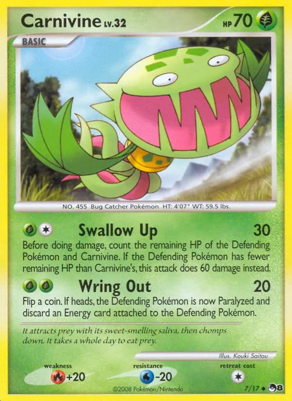 Carnivine 7/17, POP Series 8