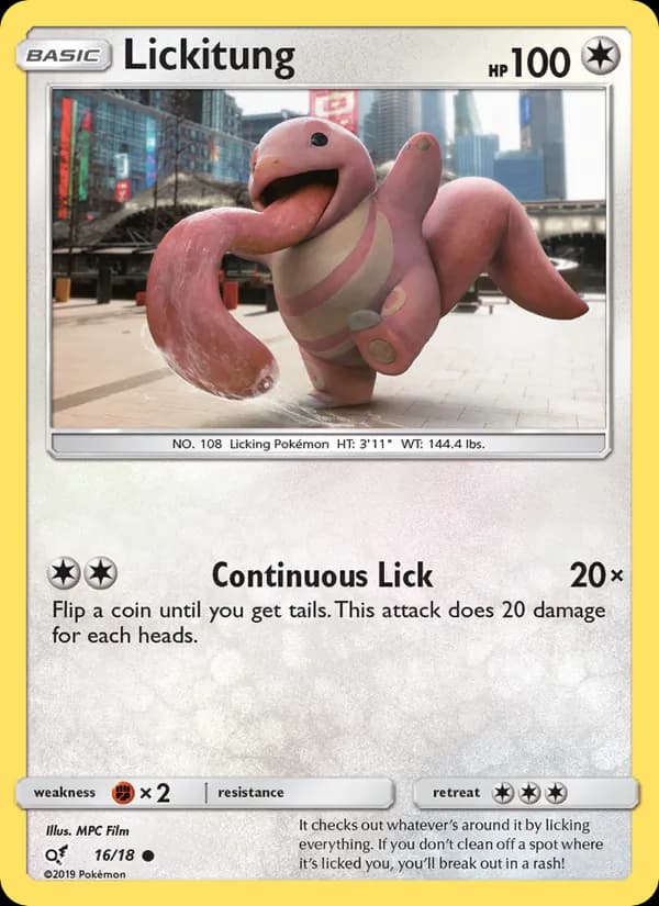 Lickitung 16/18, Detective Pikachu