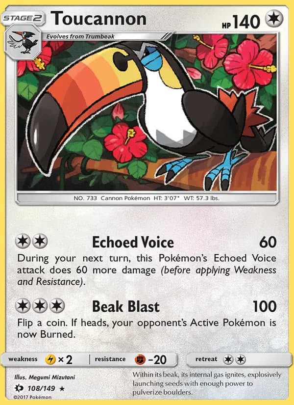 Toucannon 108/149, Sun & Moon