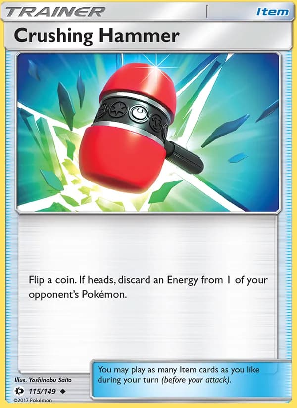 Crushing Hammer 115/149, Sun & Moon