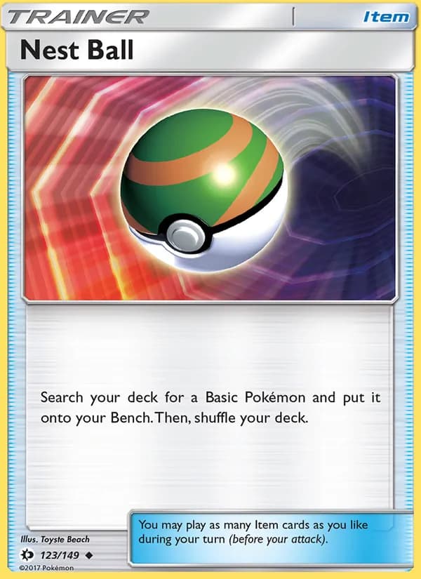 Nest Ball 123/149, Sun & Moon