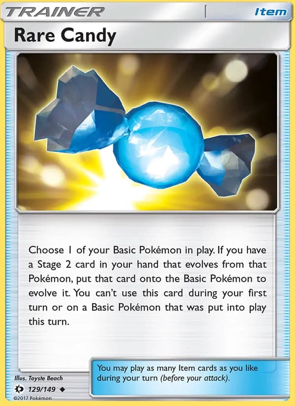 Rare Candy 129/149, Sun & Moon