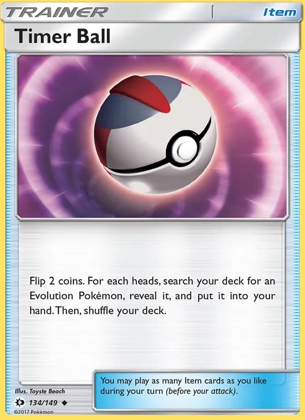 Timer Ball 134/149, Sun & Moon