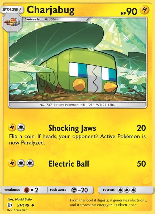 Charjabug 51/149, Sun & Moon