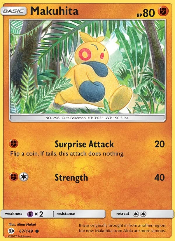 Makuhita 67/149, Sun & Moon