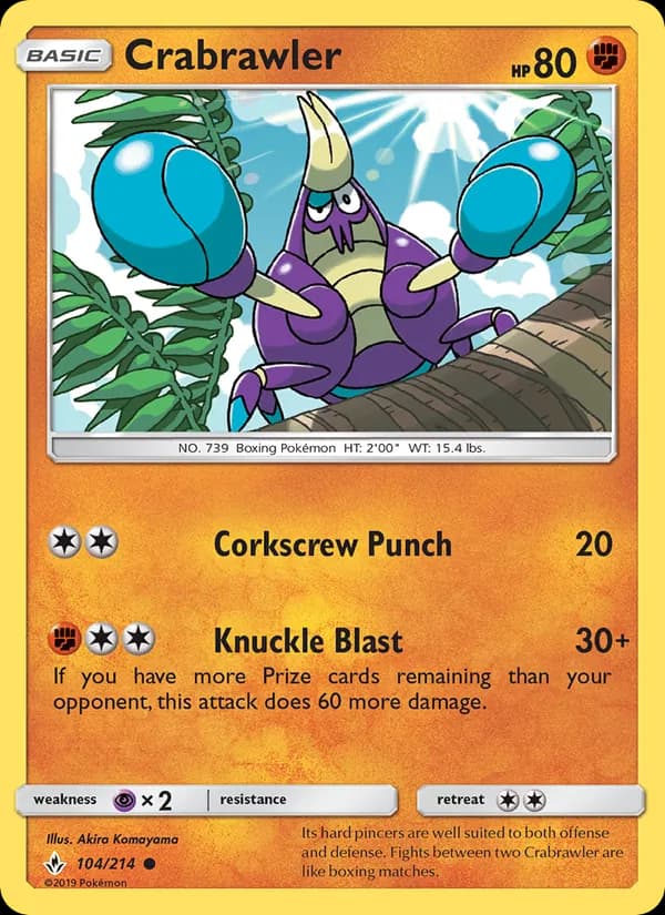 Crabrawler 104/214, Unbroken Bonds