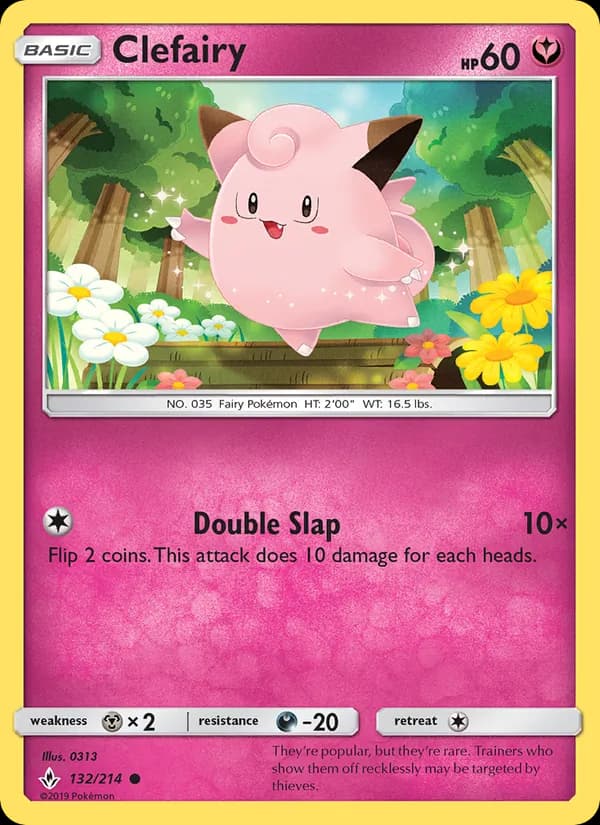 Clefairy 132/214, Unbroken Bonds