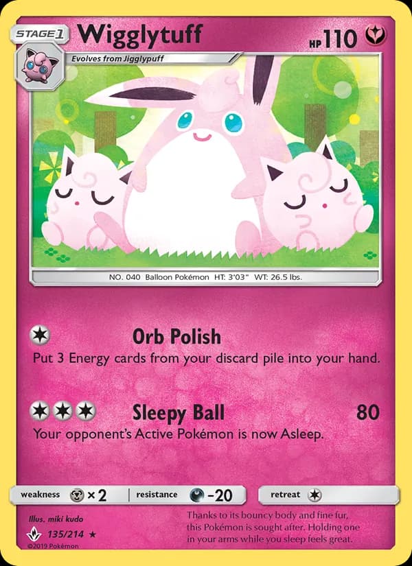 Wigglytuff 135/214, Unbroken Bonds