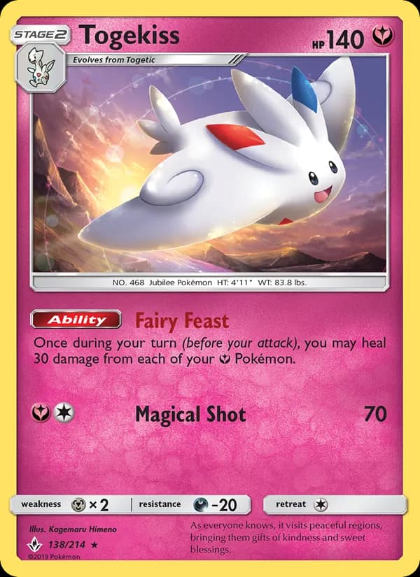Togekiss 138/214, Unbroken Bonds