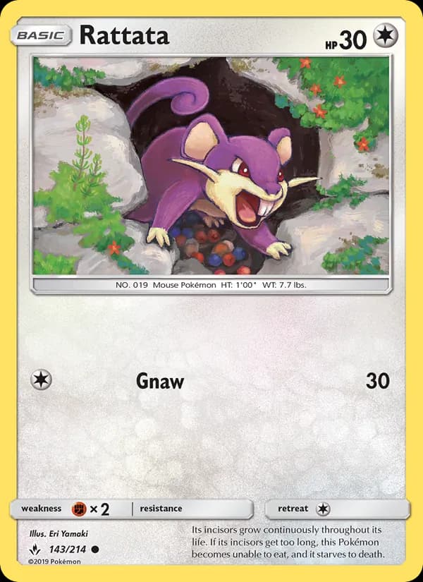 Rattata 143/214, Unbroken Bonds