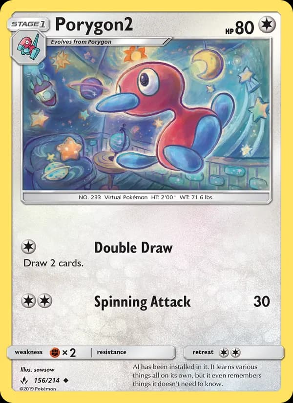 Porygon2 156/214, Unbroken Bonds