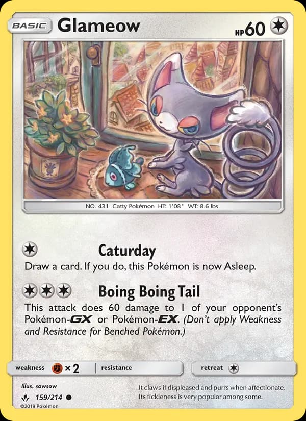 Glameow 159/214, Unbroken Bonds
