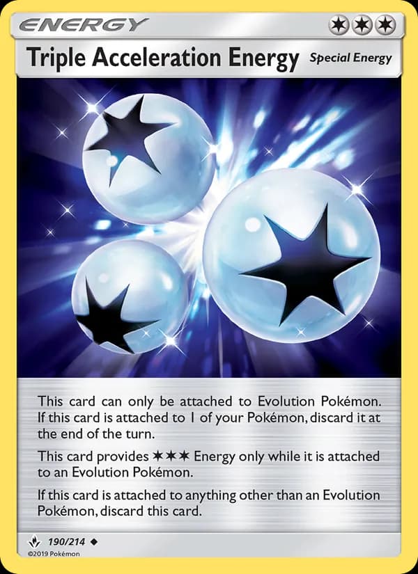 Triple Acceleration Energy 190/214, Unbroken Bonds