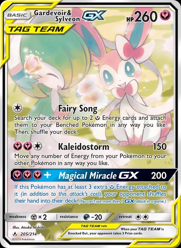 Gardevoir & Sylveon GX 205/214