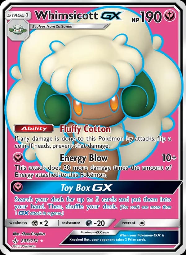 Whimsicott GX 206/214, Unbroken Bonds