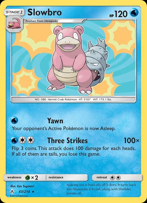 Slowbro 43/214, Unbroken Bonds