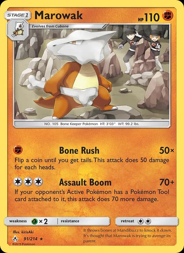 Marowak 91/214, Unbroken Bonds