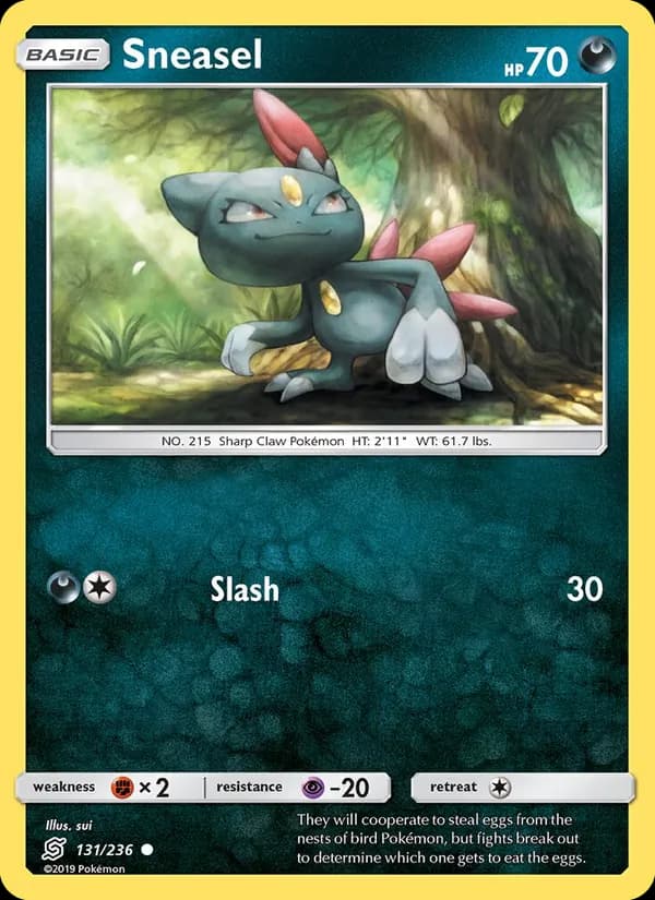 Sneasel 131/236, Unified Minds