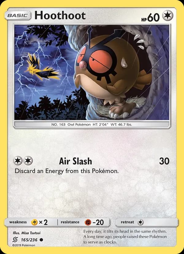 Hoothoot 165/236, Unified Minds