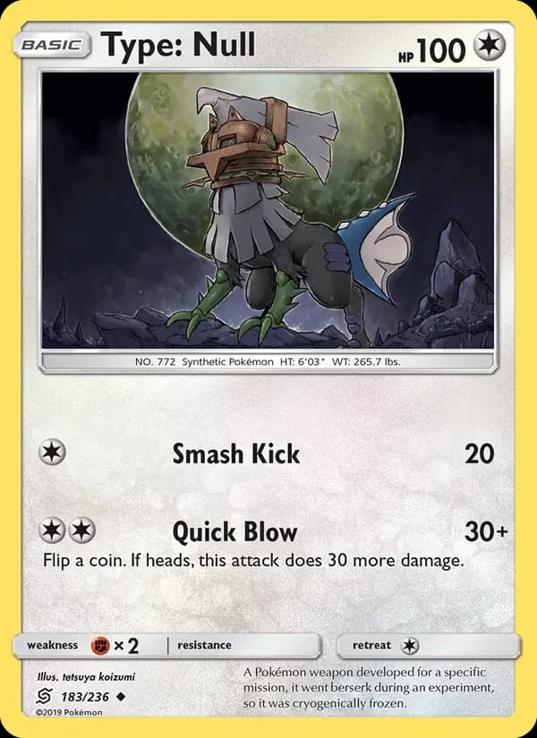 Type: Null 183/236, Unified Minds