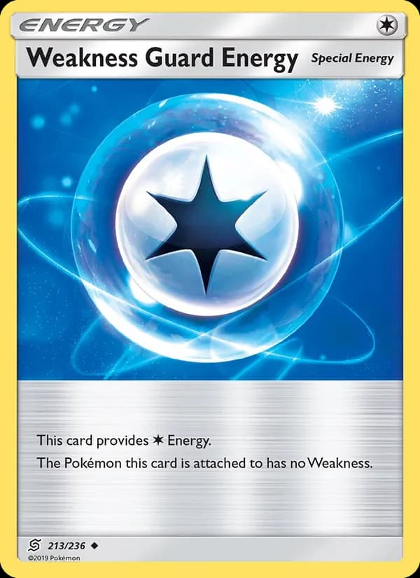 Weakness Guard Energy 213/236, Unified Minds