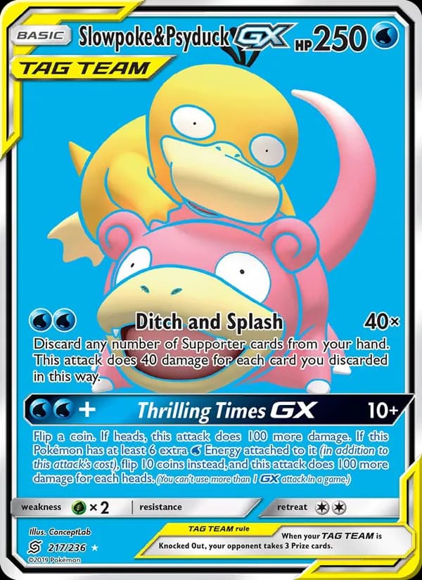 Slowpoke & Psyduck GX 217/236