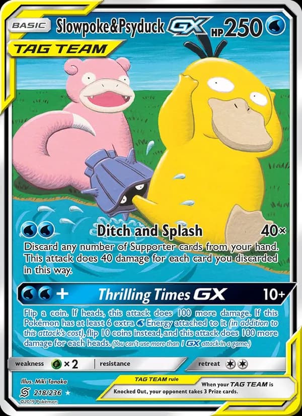 Slowpoke & Psyduck GX 218/236, Unified Minds