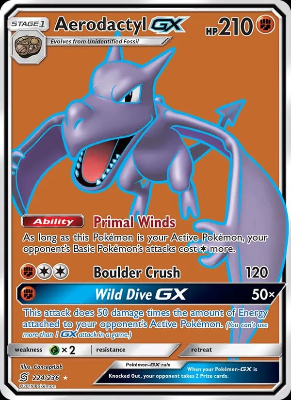 Aerodactyl GX 224/236, Unified Minds