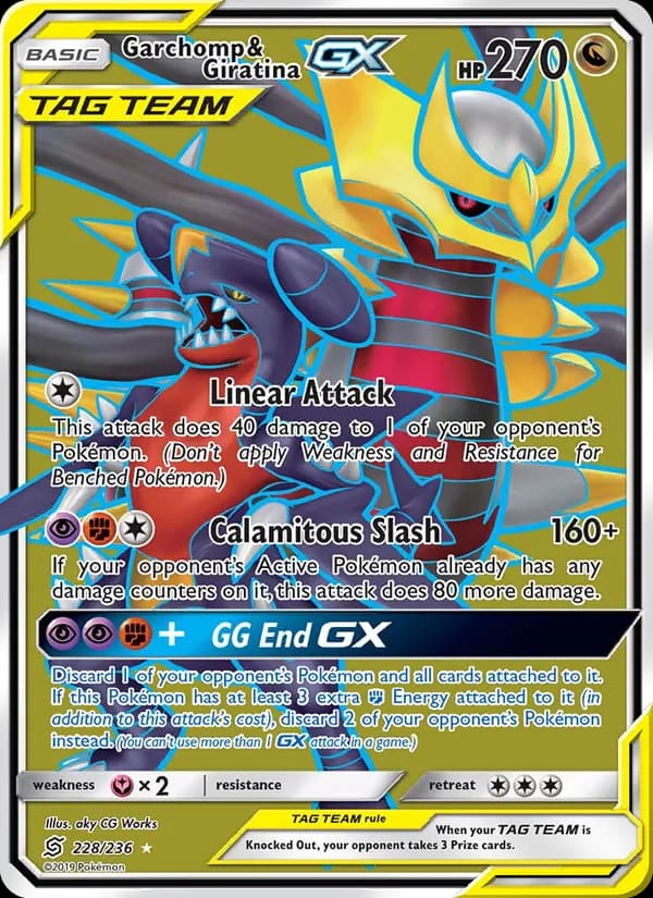 Garchomp & Giratina GX 228/236, Unified Minds